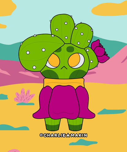 CACTUS KIDDO ©CHARLIE★MAKIN